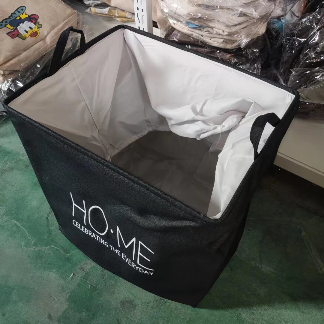 【收纳盒100升】黑色字母HOME家用EVA加厚大容量收纳盒（50*40*50）