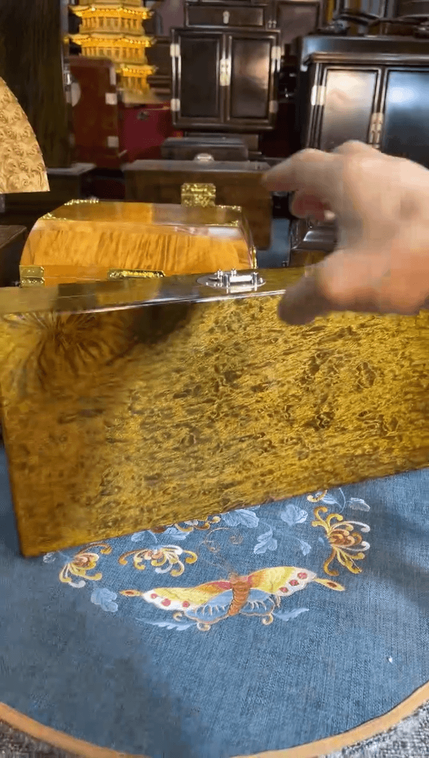 【闪购商品】乌木类成套家具阴沉首饰盒  s82