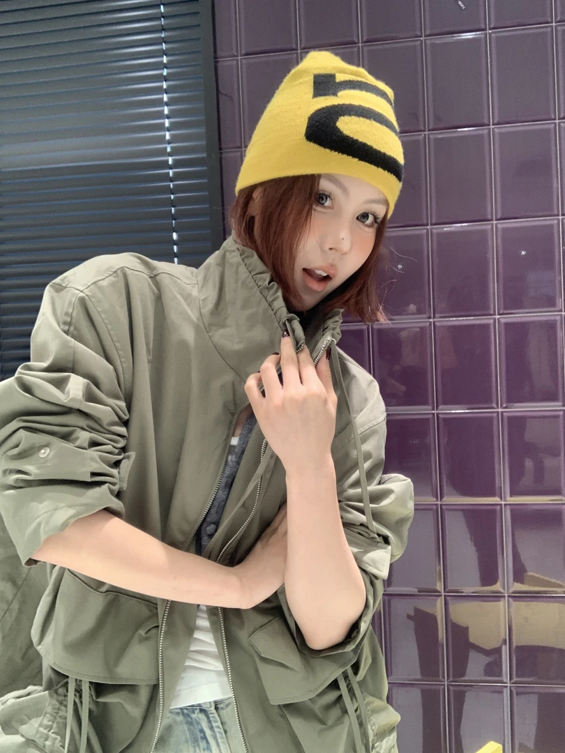 THREE GOOOD/三吉旷野森林口袋设计风衣外套DW240255