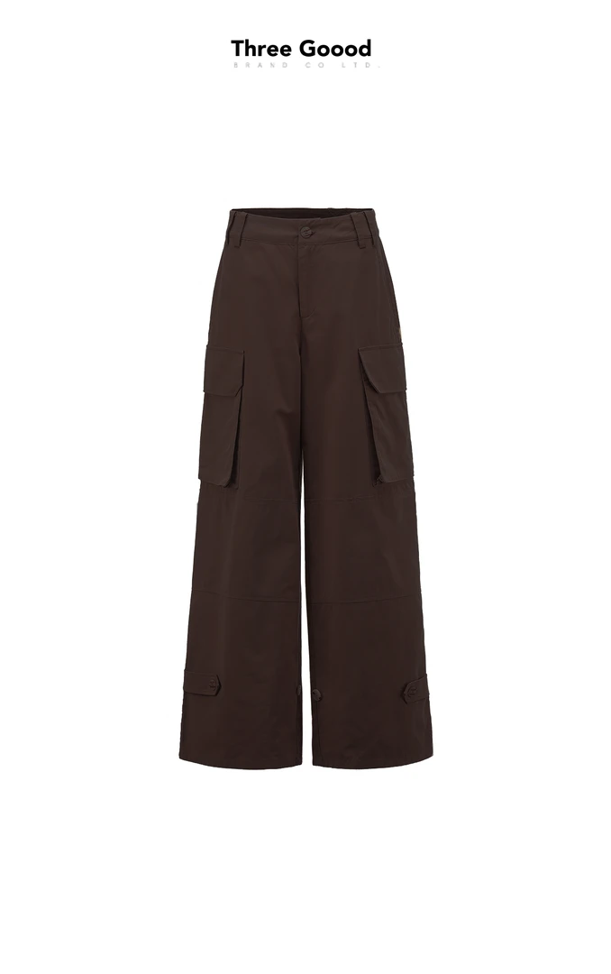 THREE GOOOD/三吉【放价了】罗马旅人脚口两穿工装裤SK240695