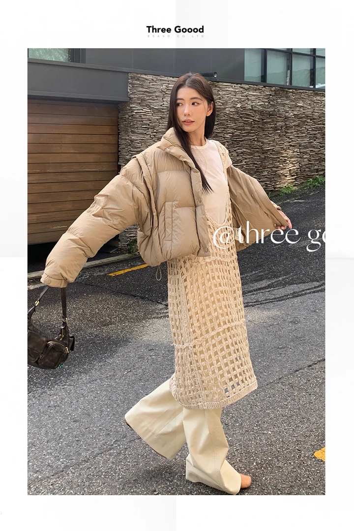 THREE GOOOD/三吉《年终放价》泡芙羽绒服 YY230901 YY231056