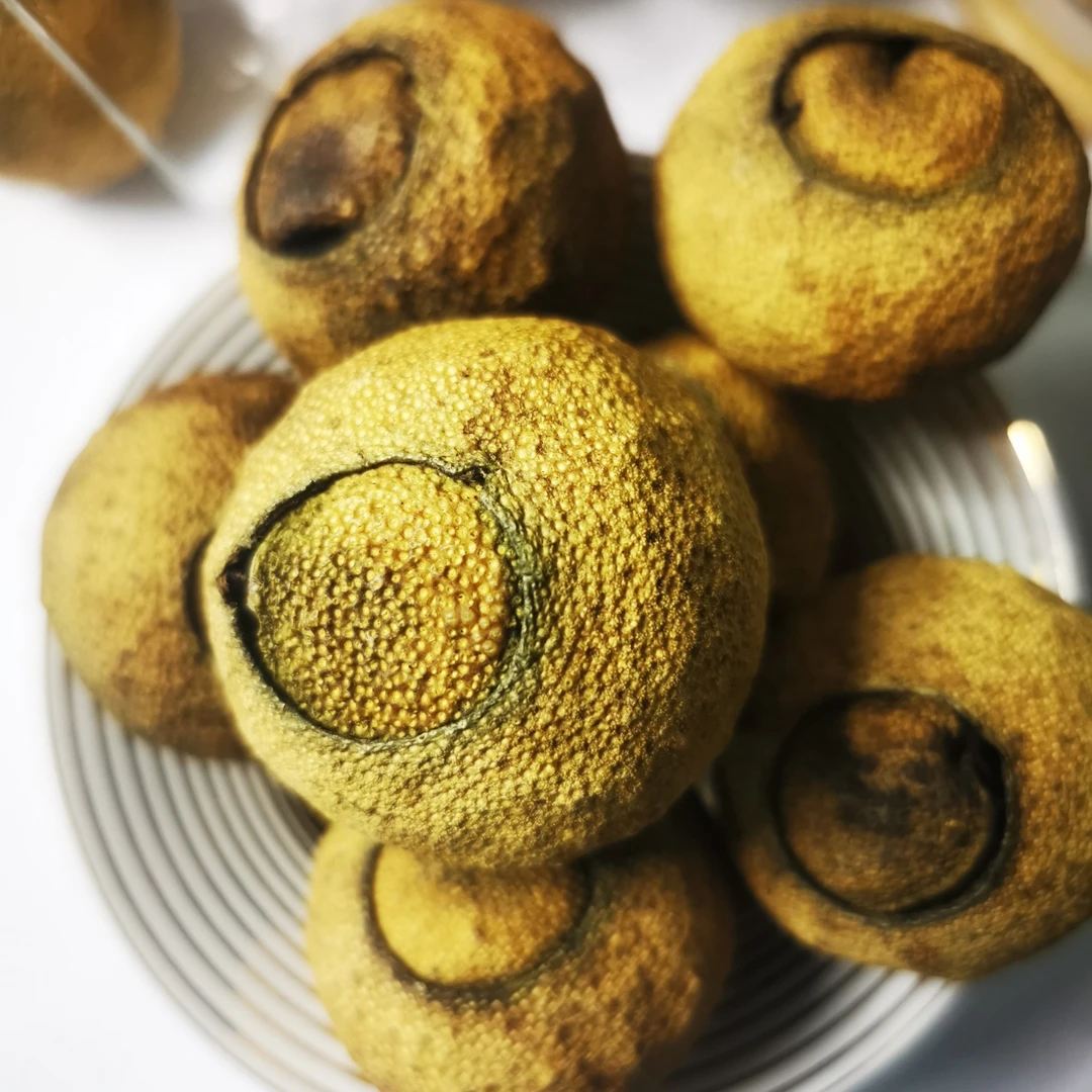 2021年纯天然生晒20天新会小青柑云南普洱茶