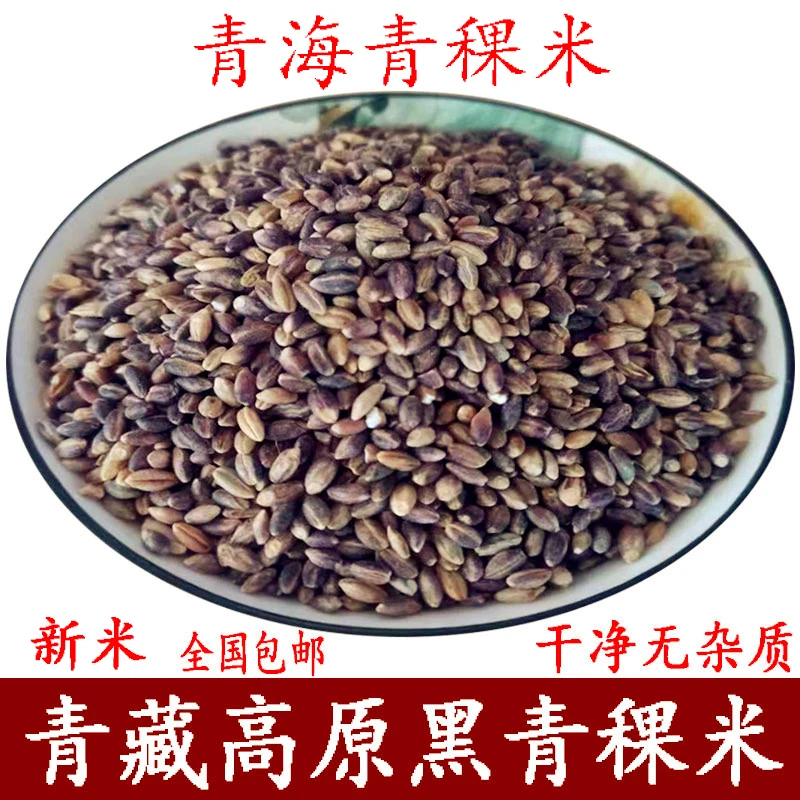 黑青稞米青藏高原黑青稞米5斤装五谷杂粮粗粮煲粥煮饭黑青稞米仁