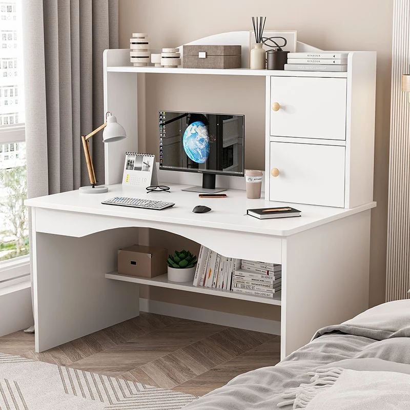 过早书桌书架桌椅台式桌租房桌子电脑桌学生学习桌写字桌卧室简易
