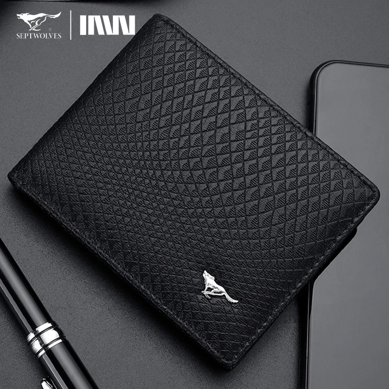 七匹狼驾驶证行驶证二合一皮套真皮机动车证件套驾照卡包一体网红