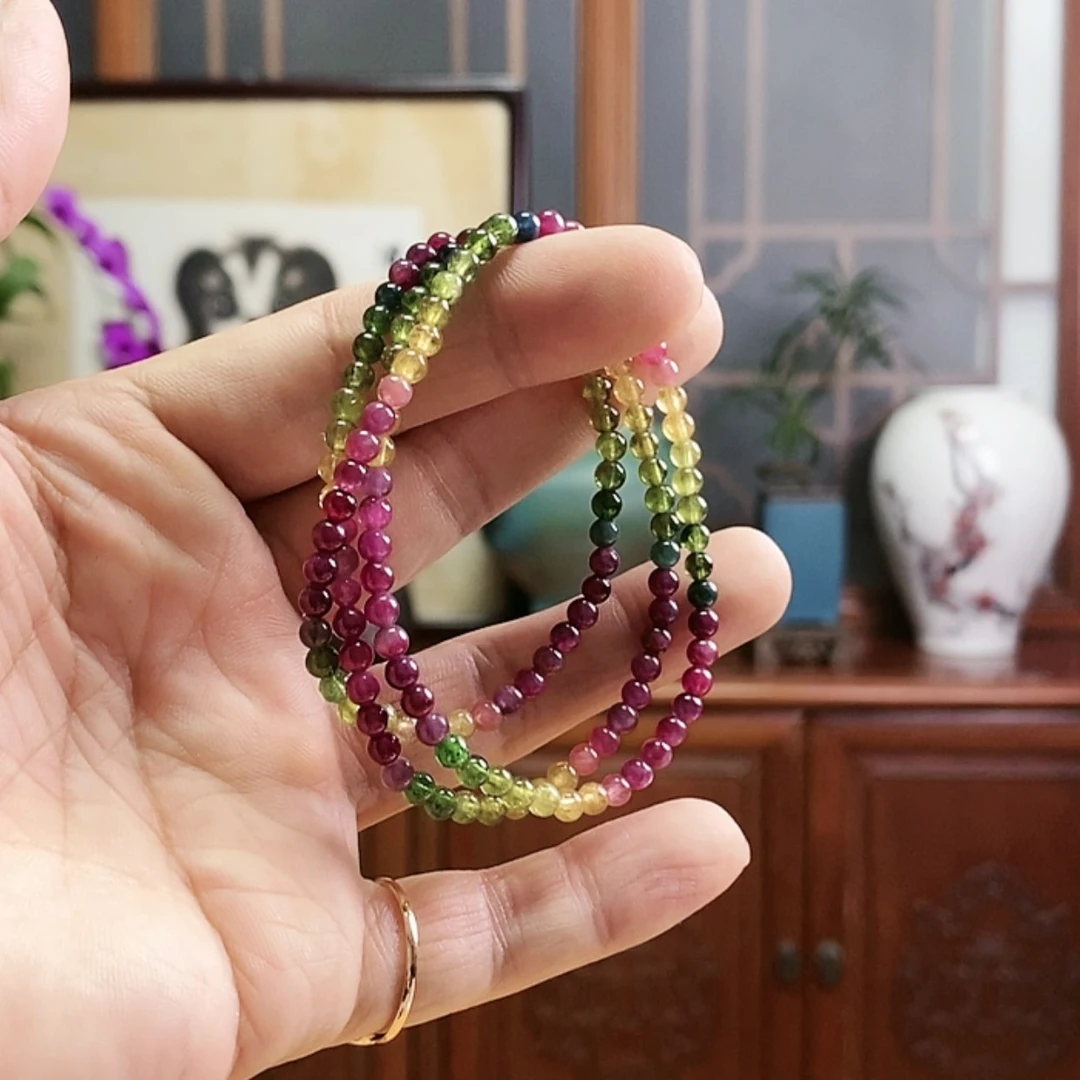 【闪购商品】碧玺手串未镶嵌