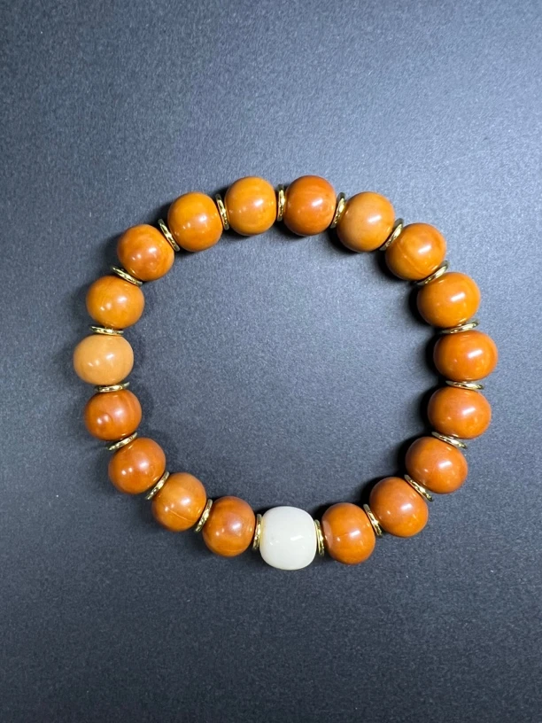 全品猴头核桃算盘带牙桶珠无瑕疵