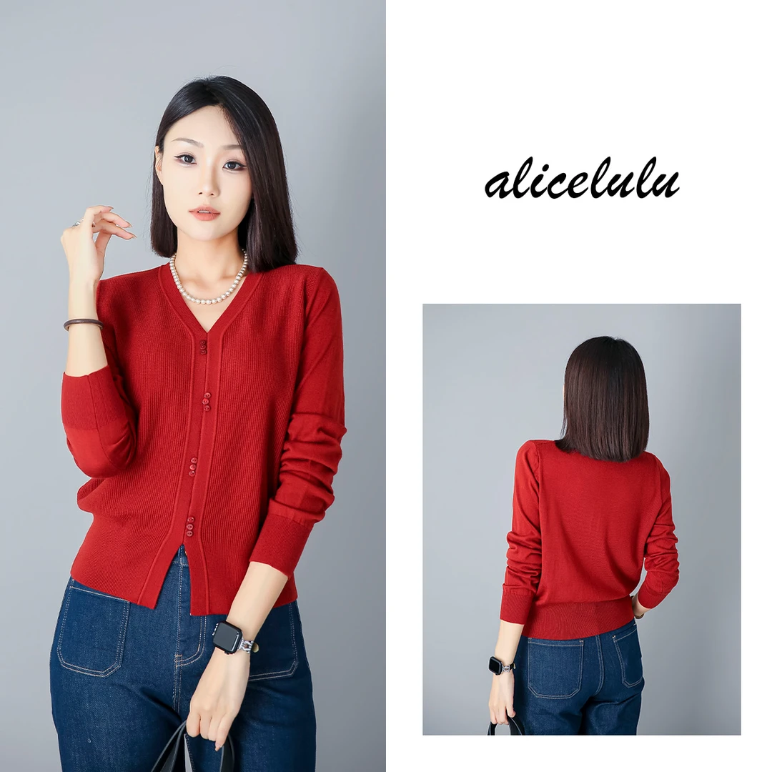 1 ALICE “秋日小调”毛衣 时髦百搭 柔软细腻 S2139222K