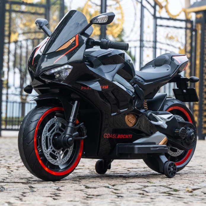 儿童摩托车电动可坐升级男孩趣味超大号玩具车女宝宝机车充电玩具