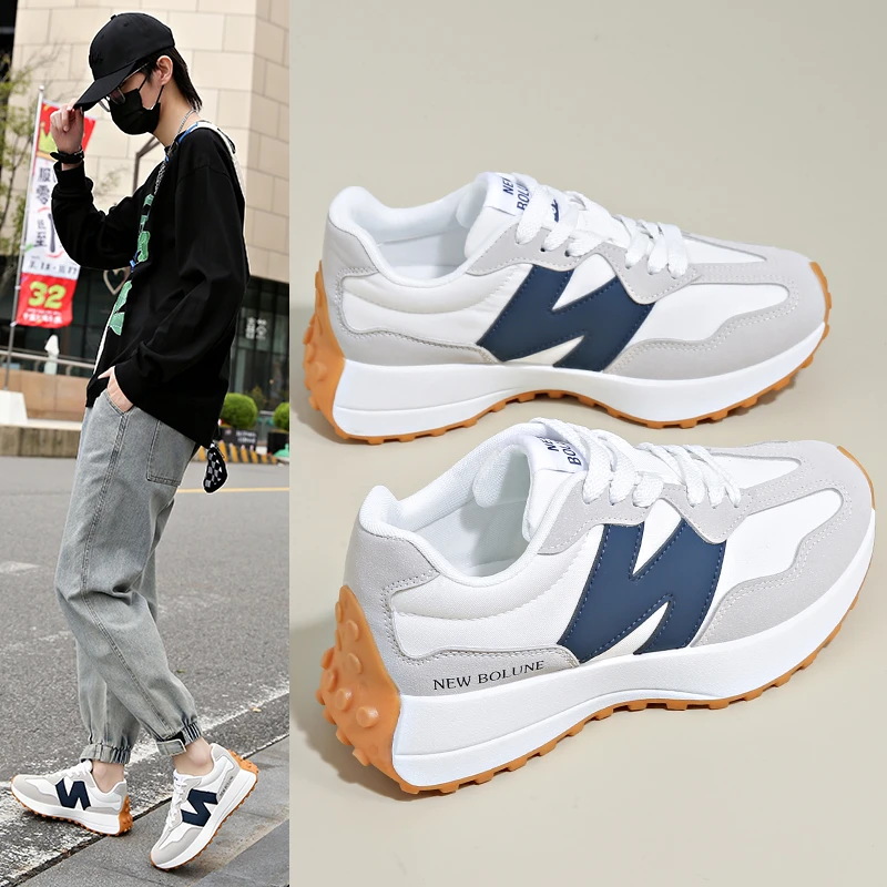 【新百伦官方正品】百搭男鞋舒适防滑女鞋休闲运动情侣鞋男运动鞋