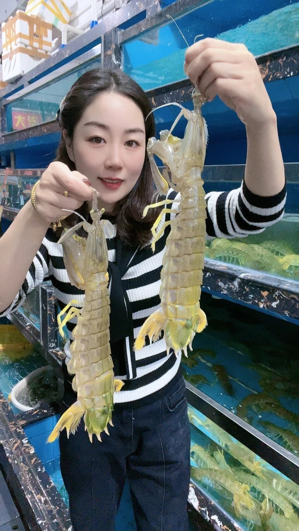 富贵虾3只装 鲜活充氧发货到家不包活 包新鲜 上海顺丰空运