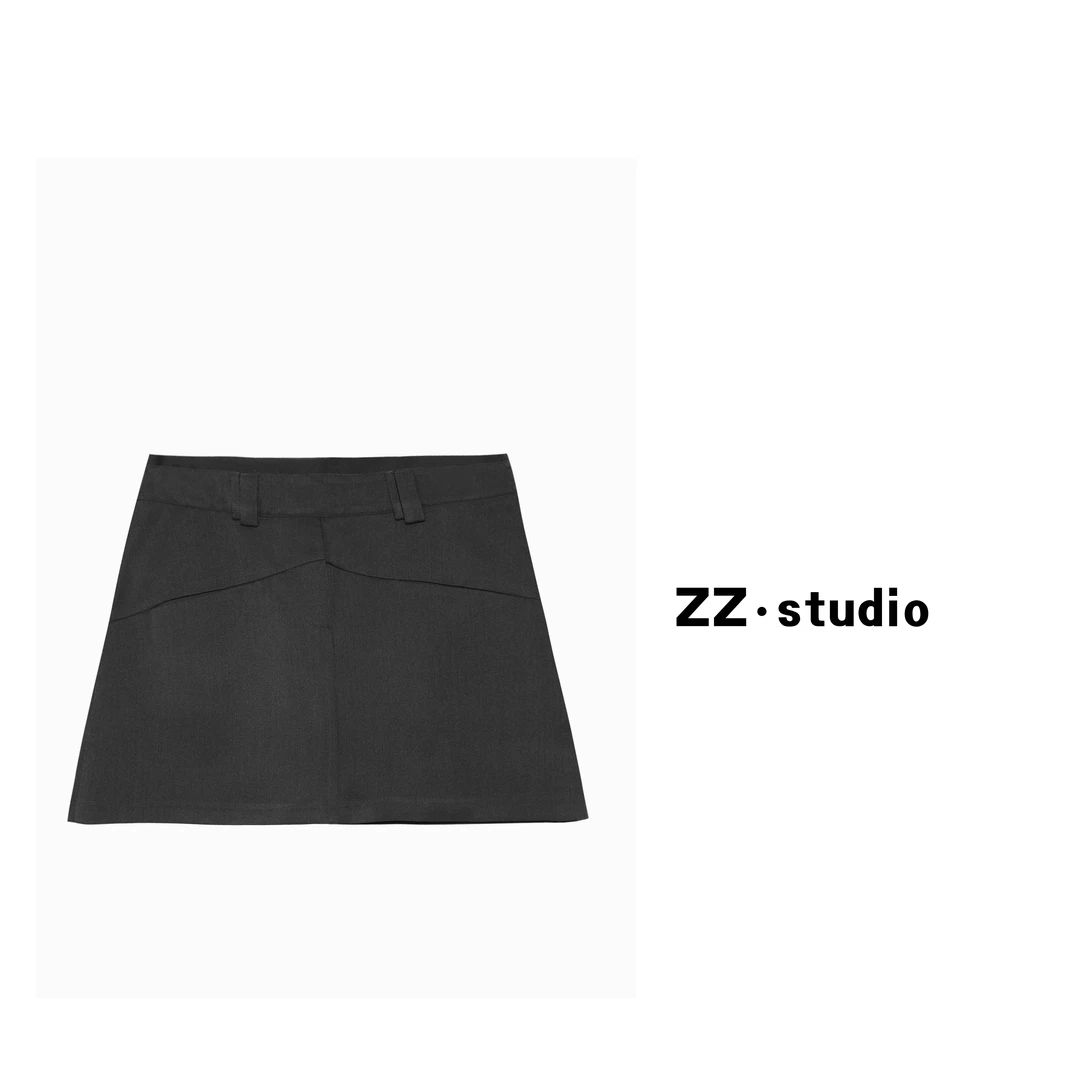 By张胖胖版型定制 西装窄裙 显瘦西装黑色半身裙 【清仓专属】