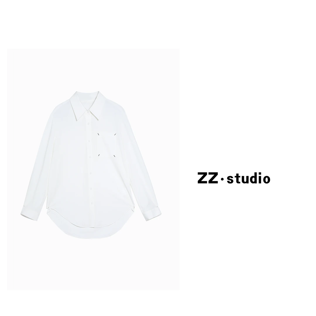 By张胖胖版型定制 弧摆衬衫 微胖显瘦舒适套装【清仓专属】C140