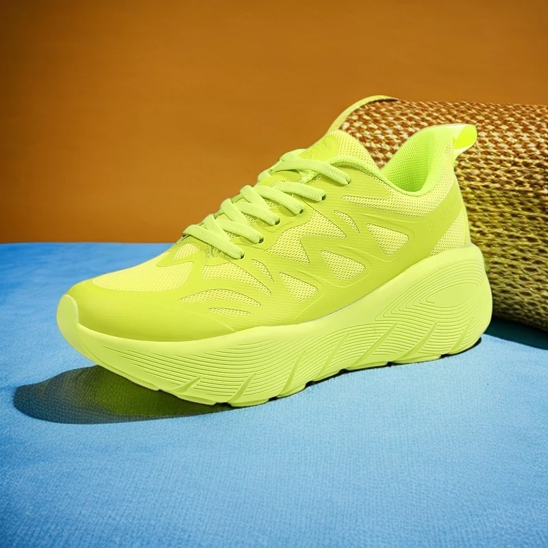 佩斯熊猫运动鞋爆款高弹减震跑鞋网面透气情侣休闲鞋专业运动鞋