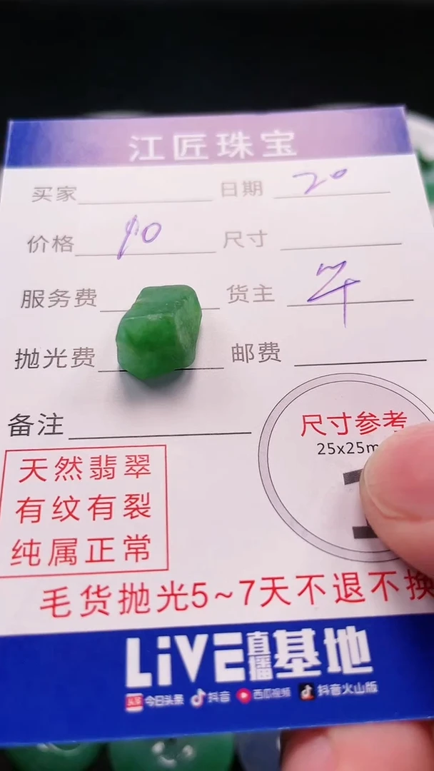 【闪购商品】翡翠颈饰未镶嵌其它