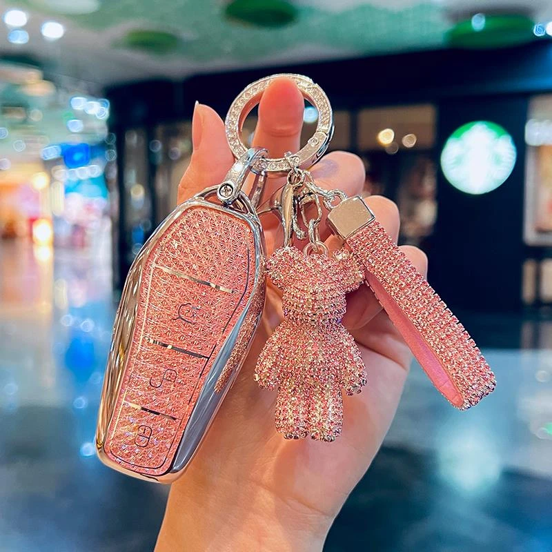 比亚迪钥匙套海鸥汉EV海豚宋plus/pro唐dmi秦宋L/MAX驱逐舰05女壳