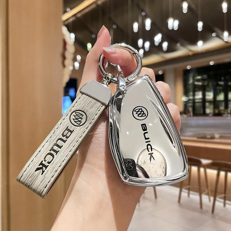 2023款别克昂科威plus钥匙套gl8世纪君越24车君威专用男女士壳扣