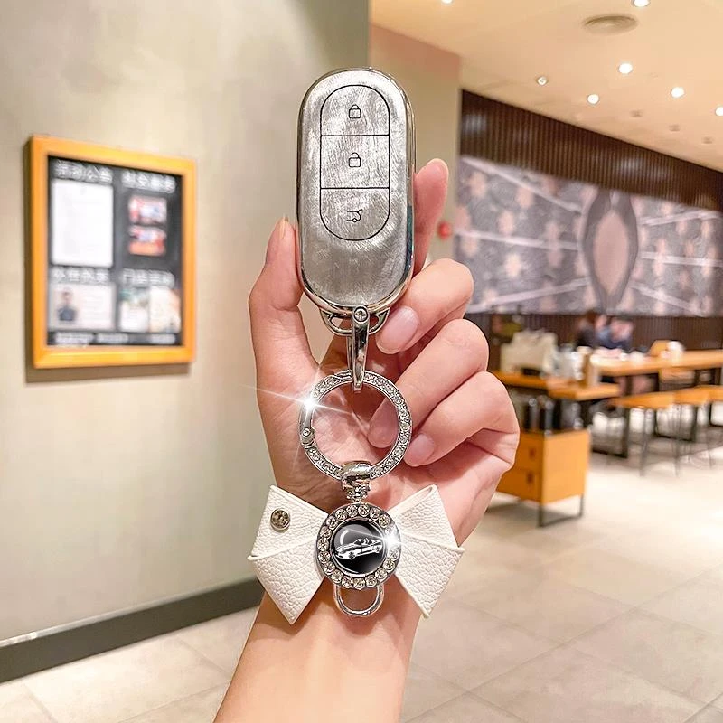 零跑c11钥匙套c01领跑车c10用品增程版内饰c16车壳扣2024款高档女