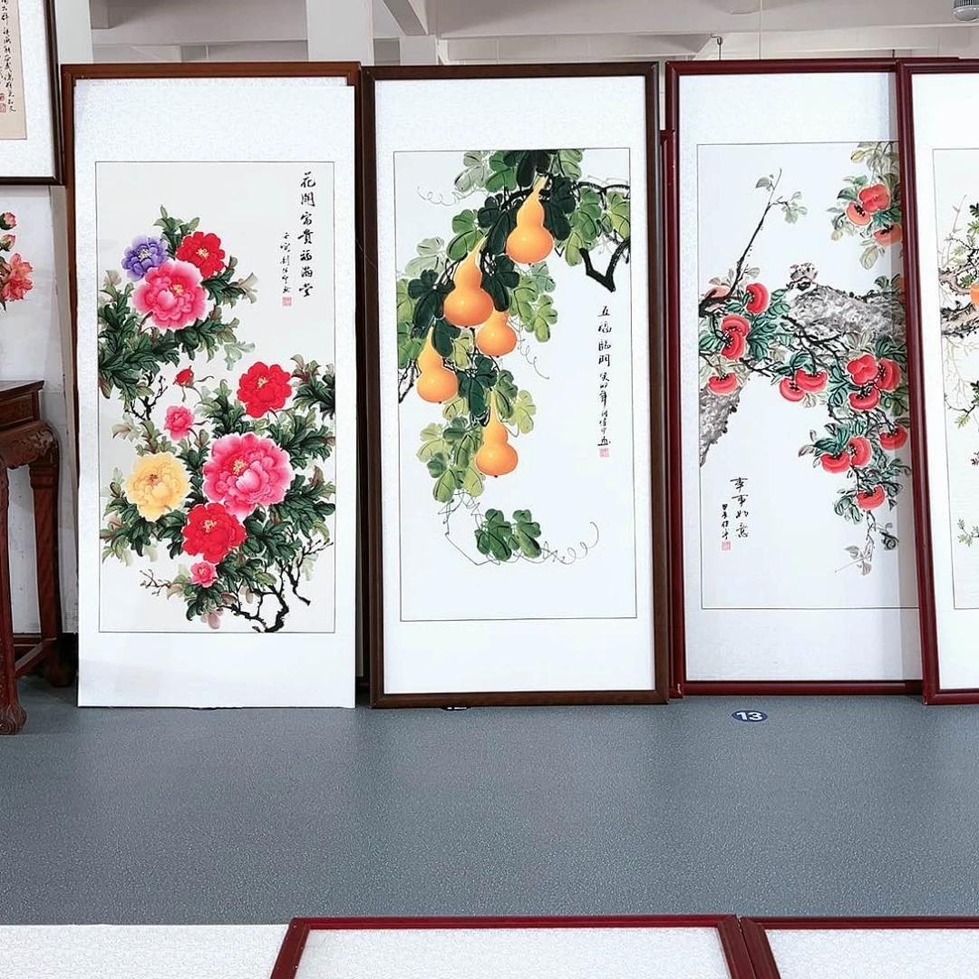 绘画?**?宣纸上写质量不错