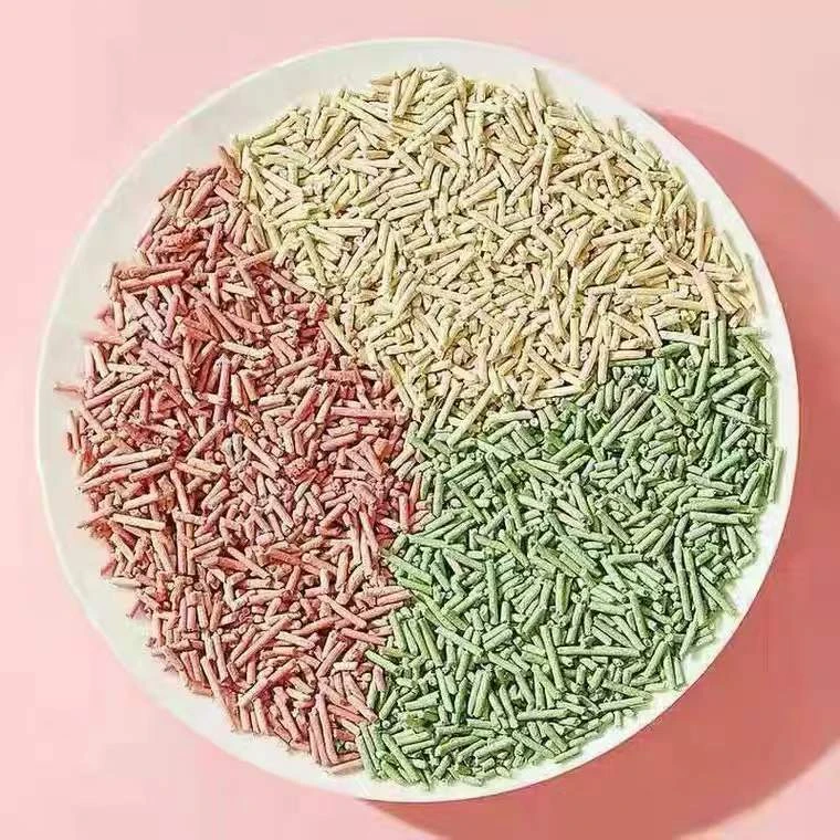 豆腐猫砂结团可冲马桶吸水除臭猫砂豆腐砂绿茶原味大袋猫沙批发