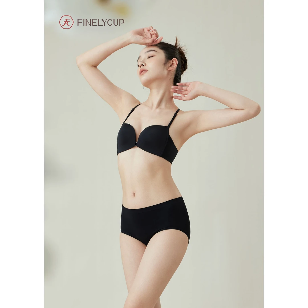 FINELYCUP/梵妳卡波 小胸福利 3/4前扣杯文胸