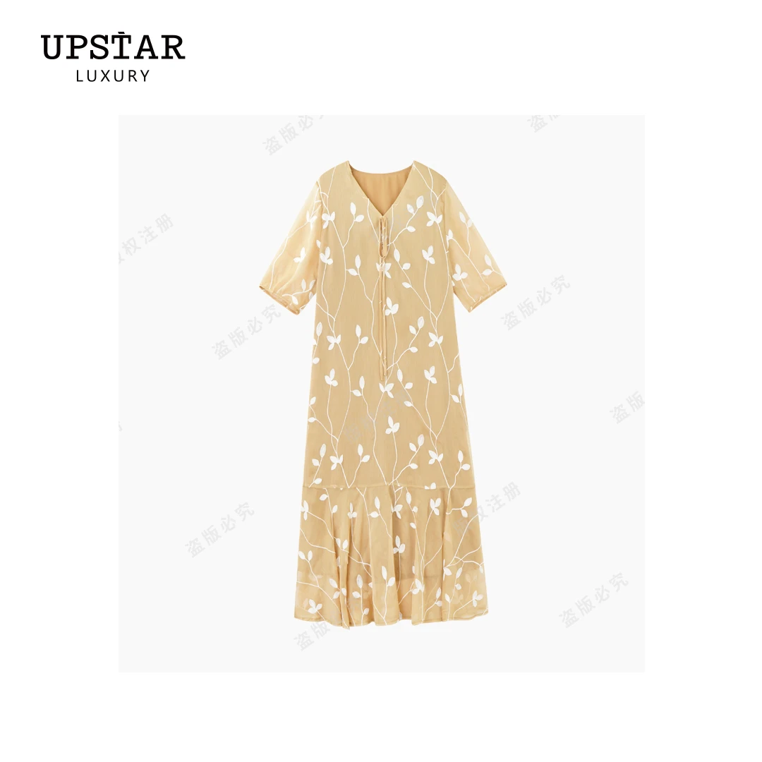 【Linda姐高端线】新款时尚复古法式轻奢宽松连衣裙子AS4LJS403