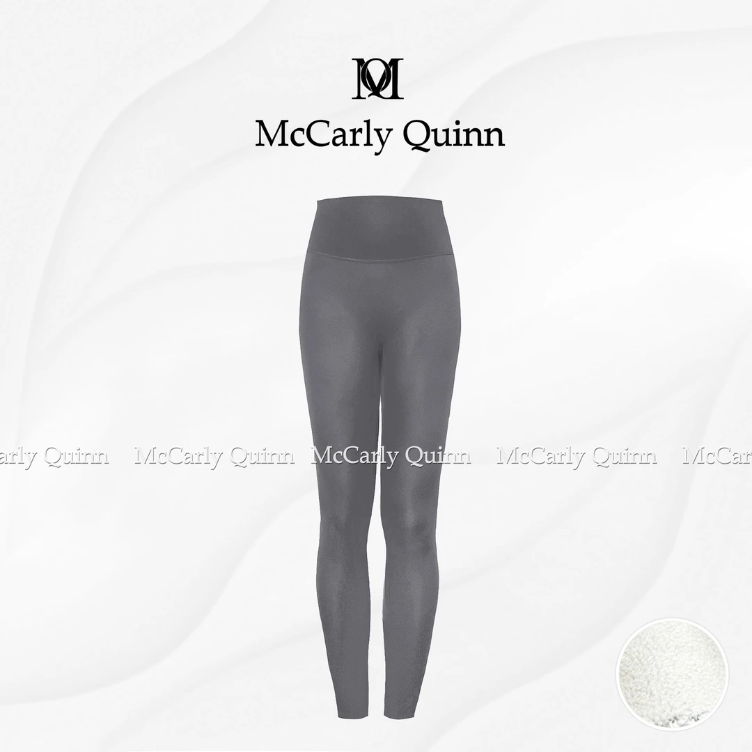 McCarlyQuinn加厚款自发热记忆塑型3D提臀脚口可裁剪肌底裤