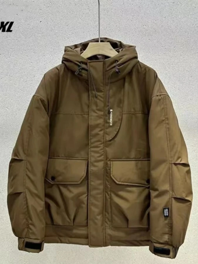 321-羽服-23年深冬季#情侣款工装寒冬加厚保暖夹克情侣款外套