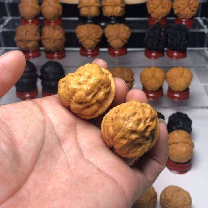 文玩核桃把件5野生铁核桃