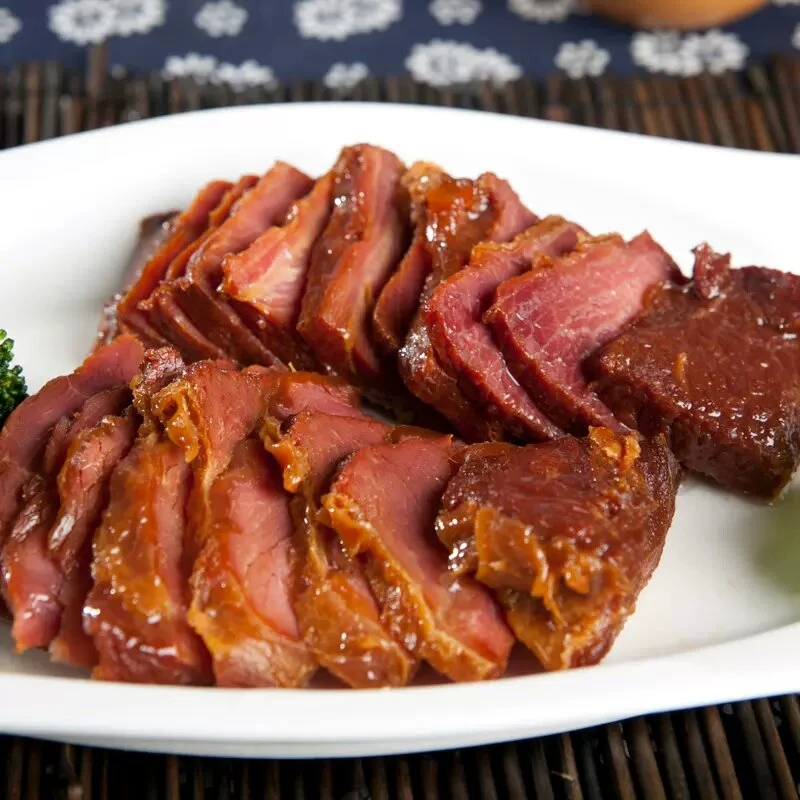 文虎五香熟牛肉 200g/袋真空包装 开袋即食 嘉兴特产 零食 福利款