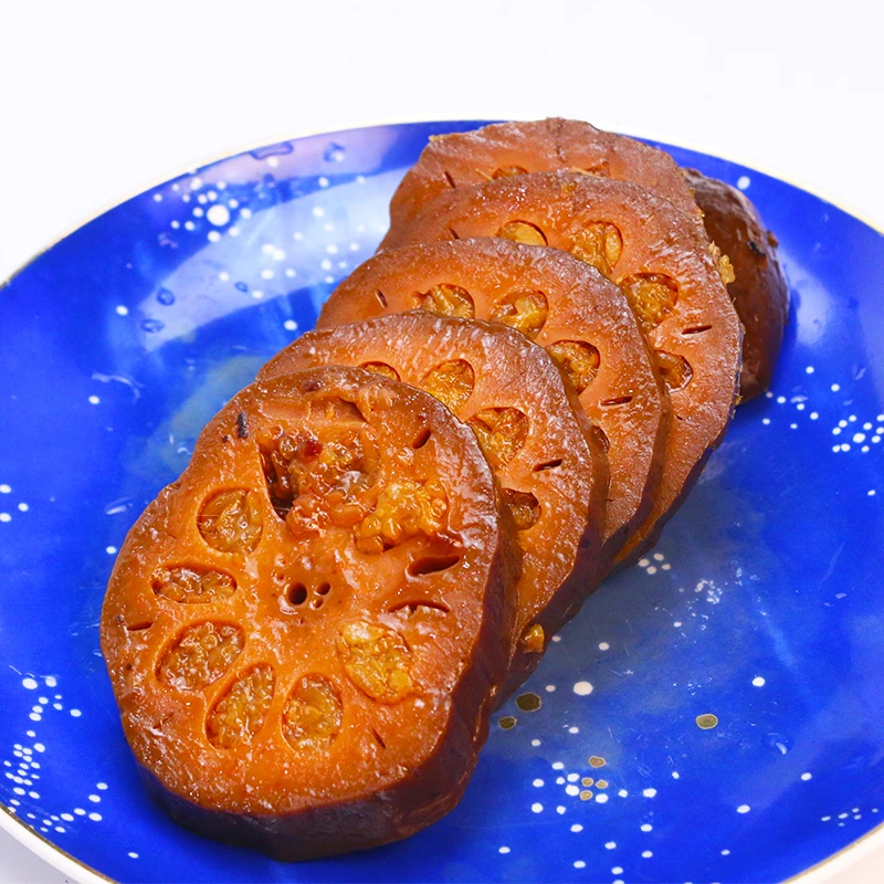 文虎秘制桂花糖藕(时令产品)开袋即食 天然花香味甜 苏杭特色风味