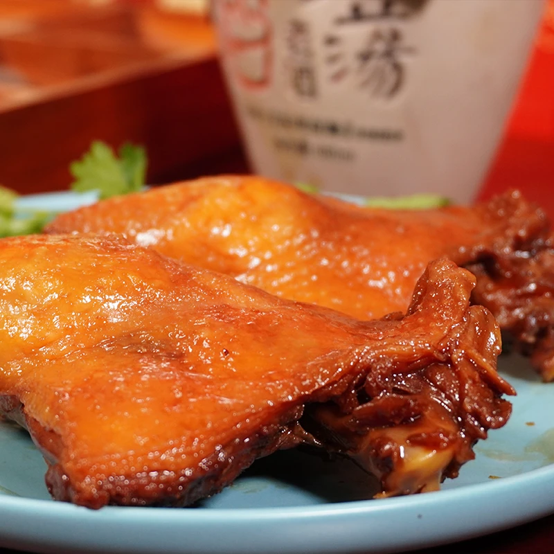 文虎文虎鸭腿5个650g 现卤现发五香口味 新鲜美味 顺丰包邮