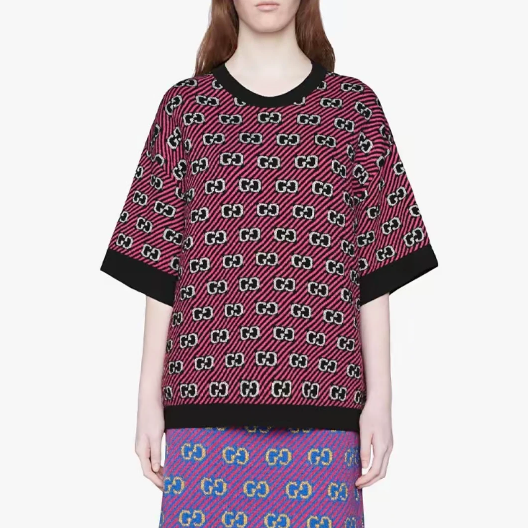 GUCCI/古驰 dd0936  双g印花短袖 xs码