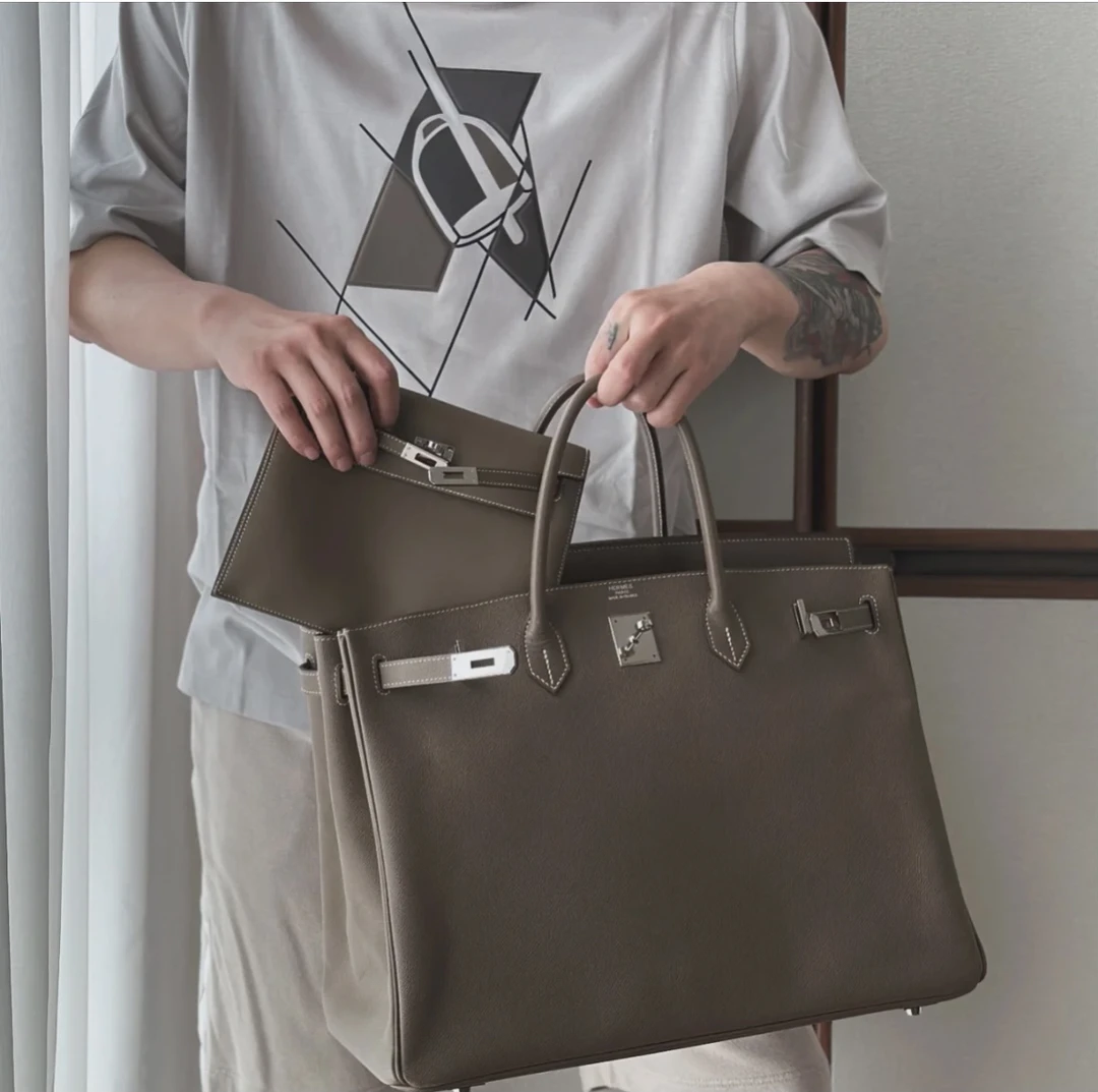 Hermes/爱马仕mx0254 白色logo短袖 m码