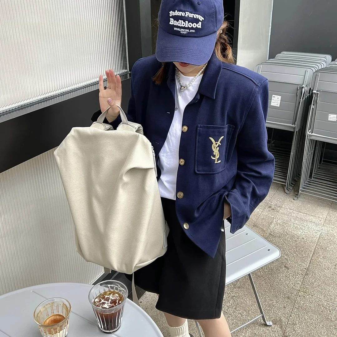 YSL/圣罗兰 kb0098 刺绣logo外套 36码 14100 95新