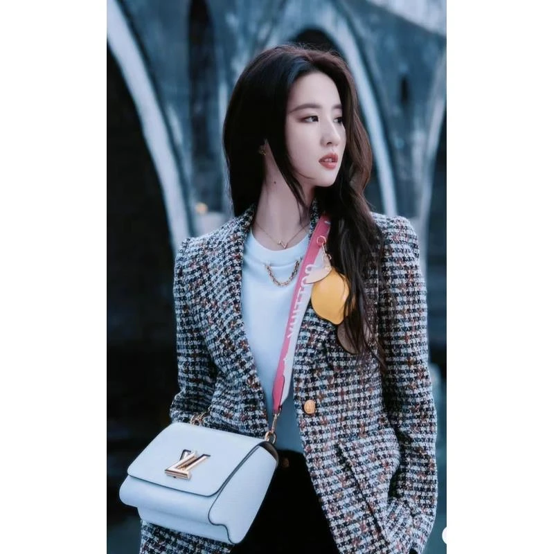全新未使用 LouisVuitton/路易威登 一六三九四 编织老花西服34码