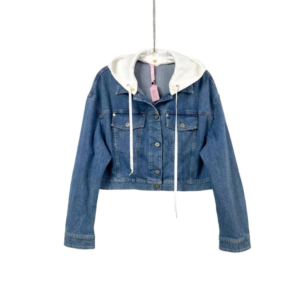 miumiu/谬谬  23379 连帽牛仔外套 42码