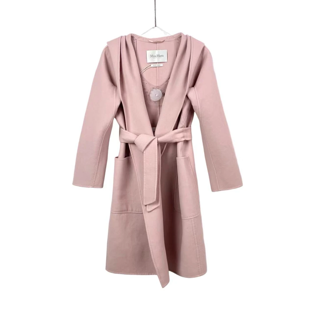 MaxMara bb0379 RIALTO经典款水波纹大衣 36码 市场价19900 95新