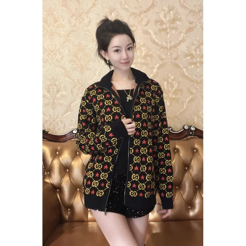 GUCCI/古驰21452  五角星老花外套 xxl码