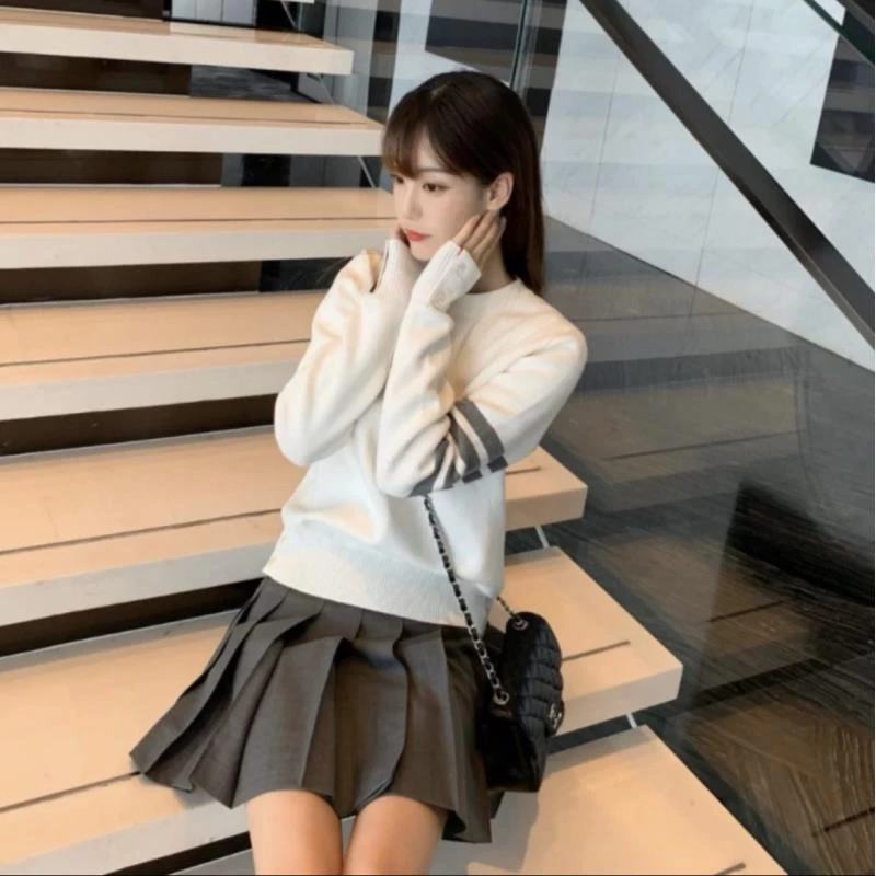 95新 THOMBROWNE 竞拍 21130  棉 彩色四杠卫衣 42码