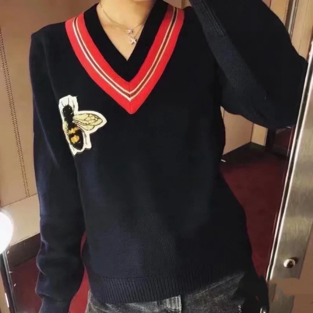 GUCCI/古驰ss0023 蜜蜂针织毛衣 m码