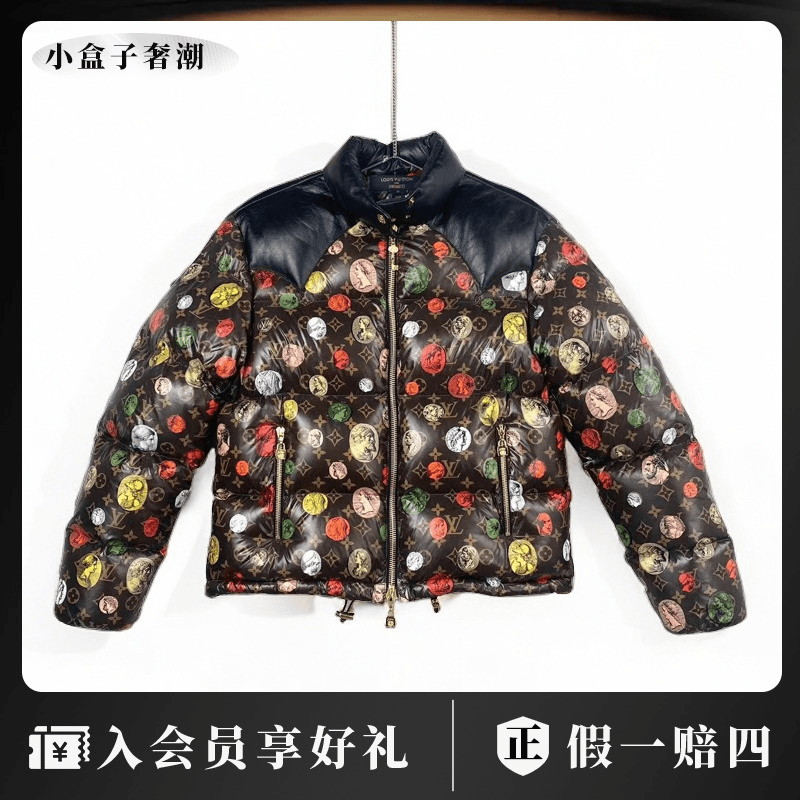 LouisVuitton/路易威登16850  胶囊老花羽绒服 36码