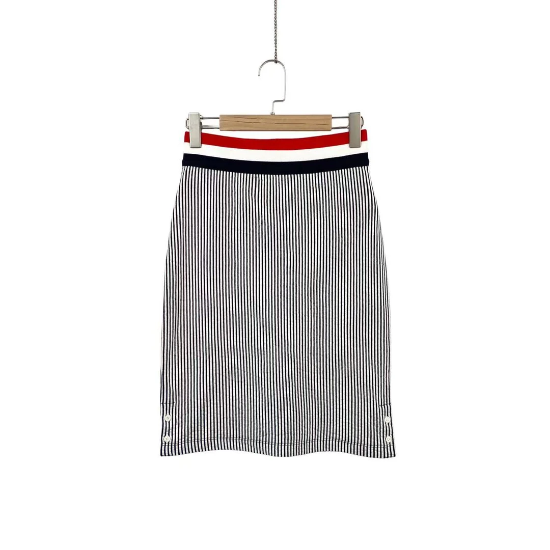 THOMBROWNE kb0245 彩条半身裙 38码 12000 95新