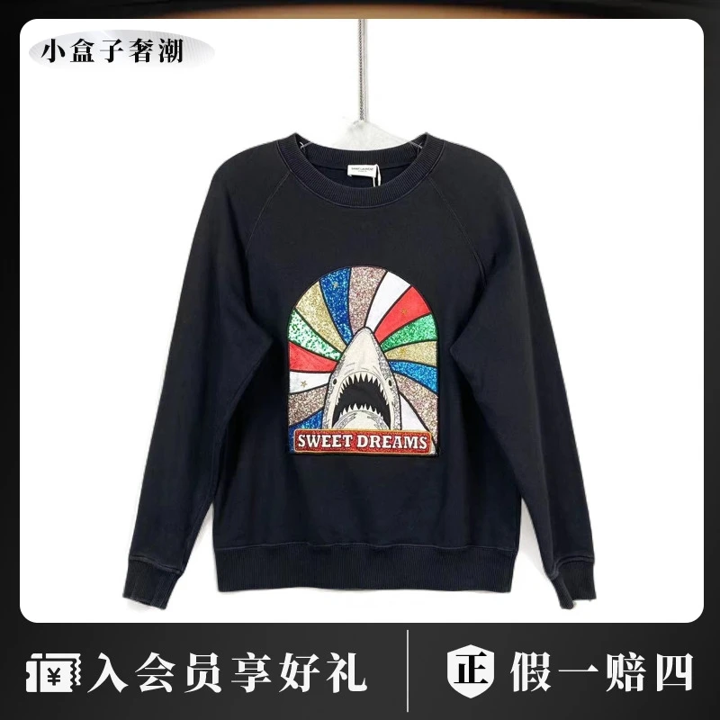 YSL/圣罗兰ss0014 鲨鱼卫衣 s码