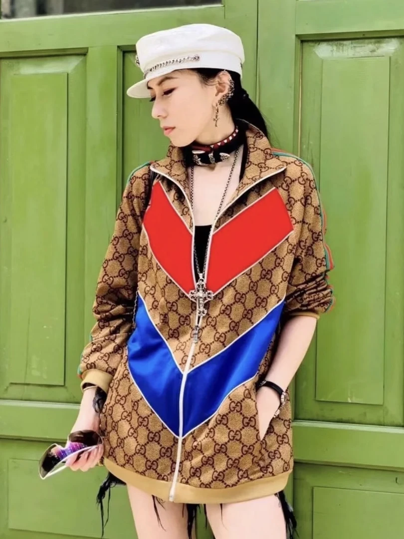 GUCCI/古驰 22867  老花拼接夹克 XS码