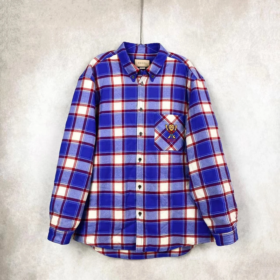 GUCCI/古驰 22227 胸前字母logo棉服外套 52码 市场价11486 95新