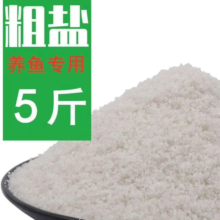 日晒大粒盐不含碘杀菌消毒调节水质渗透压各位鱼友的福利