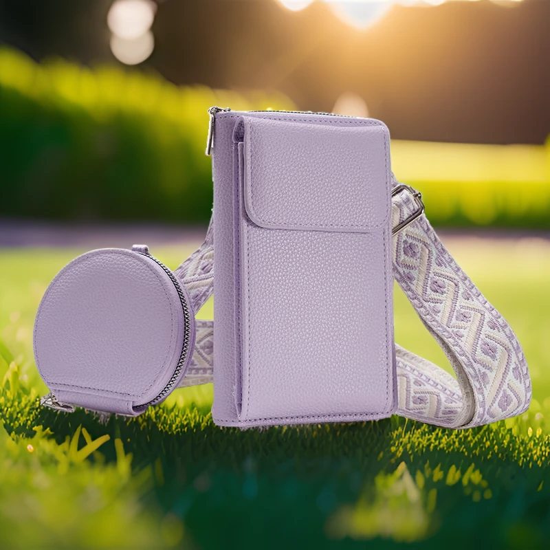 新款ins斜挎包小众设计女士单肩包潮流手机包宽肩带简约子母包