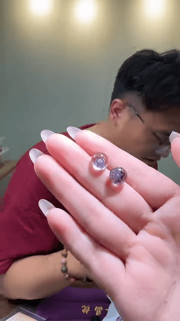 【闪购商品】水晶耳饰未镶嵌618