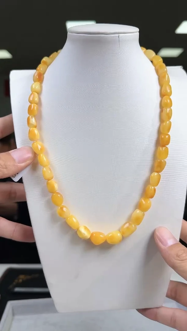 【闪购商品】蜜蜡颈饰未镶嵌Z9060